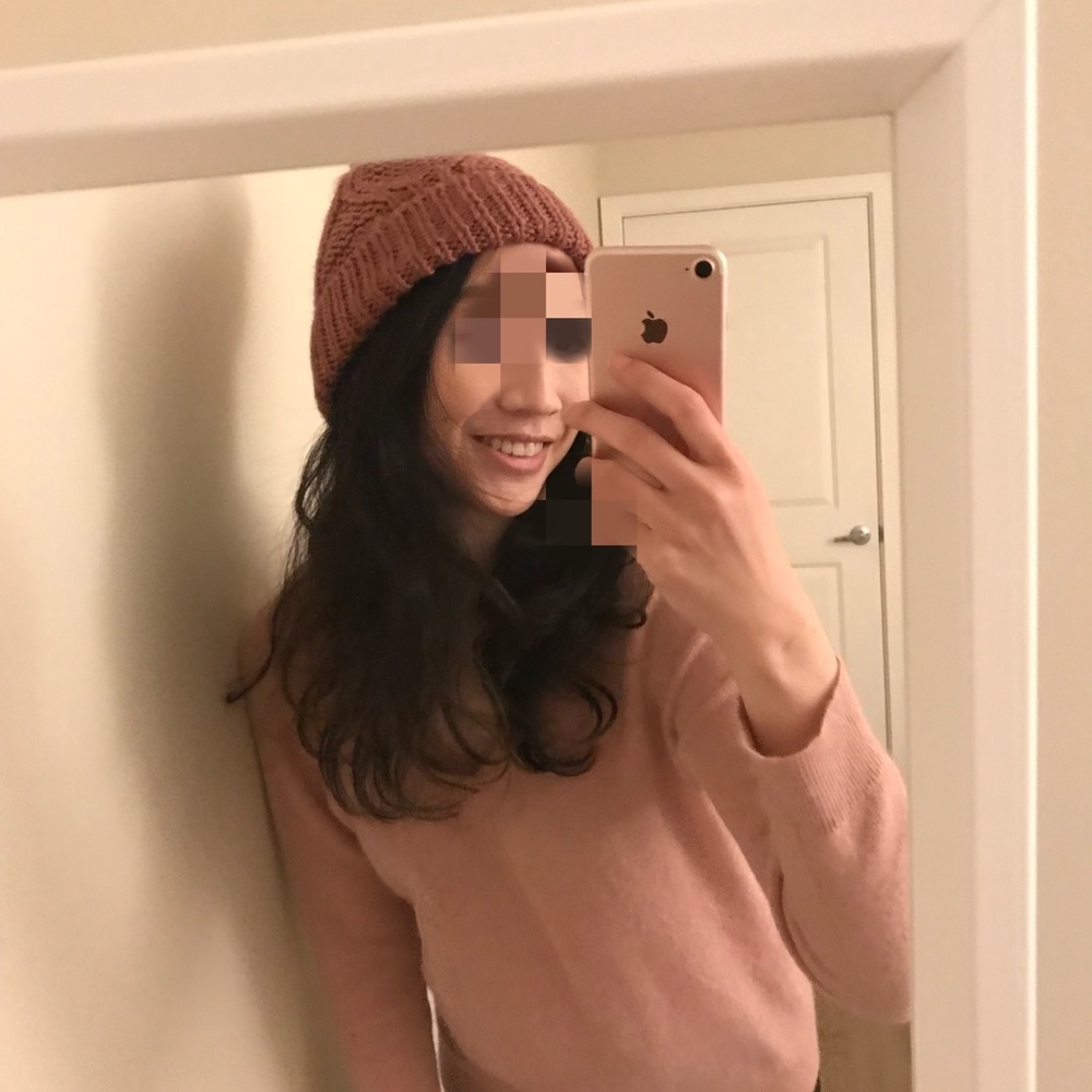 Zara Pink Beanie